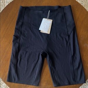 On Running Black Athletic Shorts